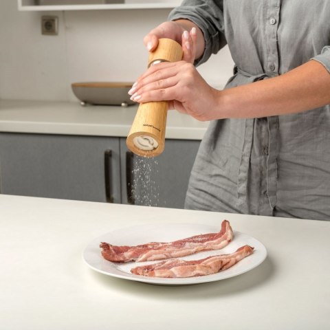 VLACHOS BROS S.A IMPORTS (NAVA),Valantis Vlachos Bambusowy Młynek do Mielenia Pieprzu Soli NAVA 21 cm