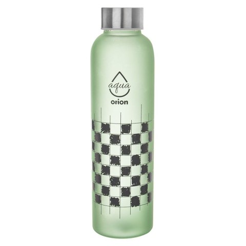 Grupa Orion Sp. z o.o. Butelka na Wodę Szklana ORION 600 ml Zielona Borokrzemowa Szczelna