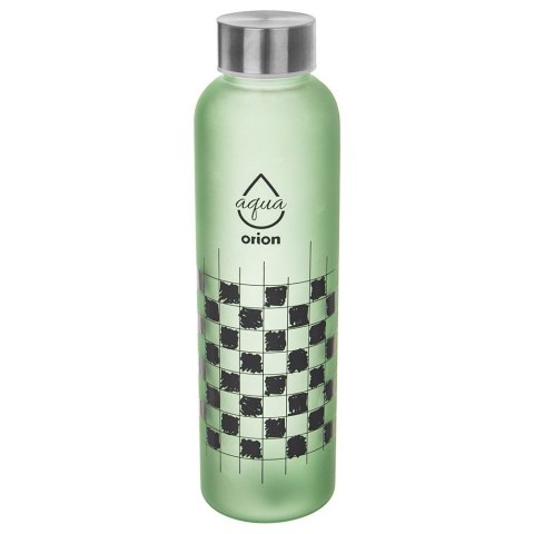 Grupa Orion Sp. z o.o. Butelka na Wodę Szklana ORION 600 ml Zielona Borokrzemowa Szczelna