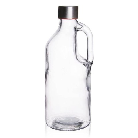 Grupa Orion Sp. z o.o. Butelka na Wodę ORION Szklana 1,15 L w Stylu Retro z Uchwytem