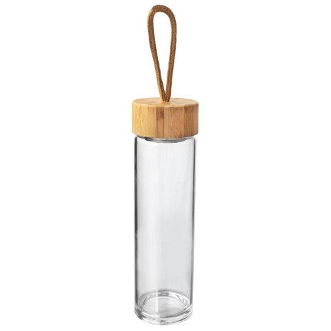 Grupa Orion Sp. z o.o. Butelka na Wodę Napoje Szklana z Sitkiem Fitrowanie Szczelna ORION 450 ml