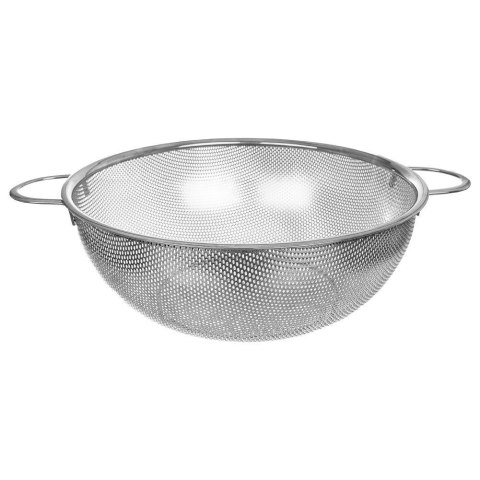 Grupa Orion Sp. z o.o. Cedzak Durszlak z Uchwytami do Makaronu Warzyw Owoców Stalowy ORION 28,5 cm