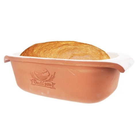Grupa Orion Sp. z o.o. Forma do chleba ceramiczna z pokrywką 33 cm