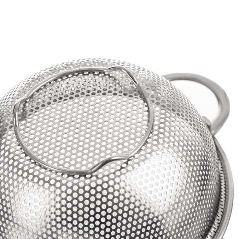 Grupa Orion Sp. z o.o. Sitko Cedzak Kuchenny Miska do Owoców Warzyw Makaronu Stalowy ORION 16,5 cm