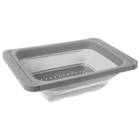 Grupa Orion Sp. z o.o. Cedzak Silikonowy Składany ORION 39 x 26,5 cm Do Zlewu 5,5 L z Uchwytami