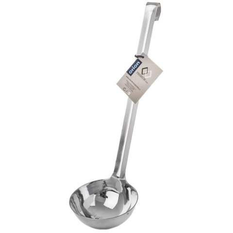 Grupa Orion Sp. z o.o. Chochla Stalowa ORION 300 ml 35 cm z Haczykiem do Zupy, Sosu i Gulaszu