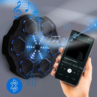 TB02 ELEKTRONICZNA TARCZA BOKSERSKA BLUETOOTH Z MUZYKĄ I RĘKAWICAMI HMS