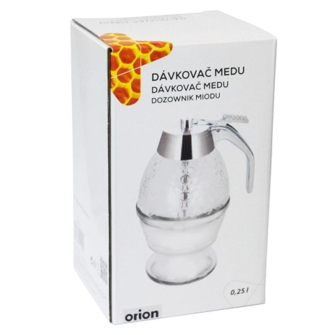 Grupa Orion Sp. z o.o. Dyspenser do Syropu Miodu Szklany Dozownik ORION 250 ml