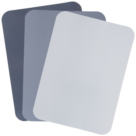 Grupa Orion Sp. z o.o. Deski Elastyczne ALPINA 3 szt. 28x20 cm Szare Antypoślizgowe do Krojenia