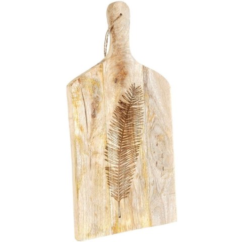 Grupa Orion Sp. z o.o. Deska do Krojenia Serwowania Przekąsek Drewniana Solidna VILDE 50,5x24,5 cm