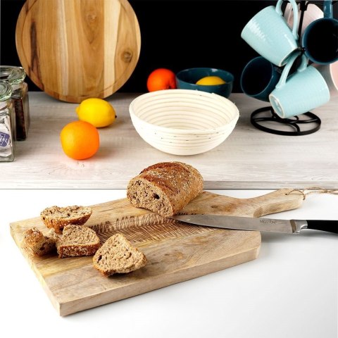 Grupa Orion Sp. z o.o. Deska do Krojenia Serwowania Przekąsek Drewniana Solidna VILDE 50,5x24,5 cm