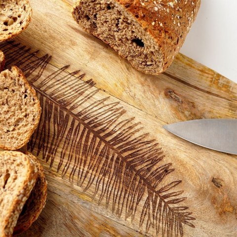 Grupa Orion Sp. z o.o. Deska do Krojenia Serwowania Przekąsek Drewniana Solidna VILDE 50,5x24,5 cm