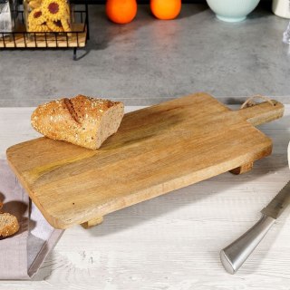 Grupa Orion Sp. z o.o. Deska na Nóżkach do Serwowania Serów Wędlin Drewniana ORION 50x21 cm