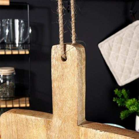 Grupa Orion Sp. z o.o. Deska na Nóżkach do Serwowania Serów Wędlin Drewniana ORION 50x21 cm