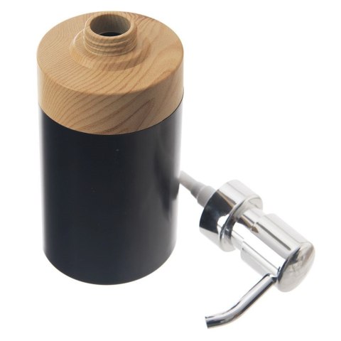 Grupa Orion Sp. z o.o. Dozownik Pojemnik Łazienkowy do Mydła w Płynie Czarny Solidny ORION 380 ml