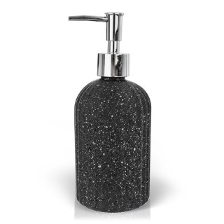 Grupa Orion Sp. z o.o. Dozownik do Mydła ORION 450 ml Szklany Szary Imitacja Marmuru z Pompką