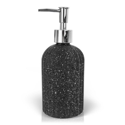 Grupa Orion Sp. z o.o. Dozownik do Mydła ORION 450 ml Szklany Szary Imitacja Marmuru z Pompką