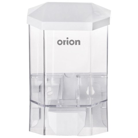 Grupa Orion Sp. z o.o. Dozownik do Mydła Ścienny ORION 430 ml Przezroczysty z Montażem do Łazienki