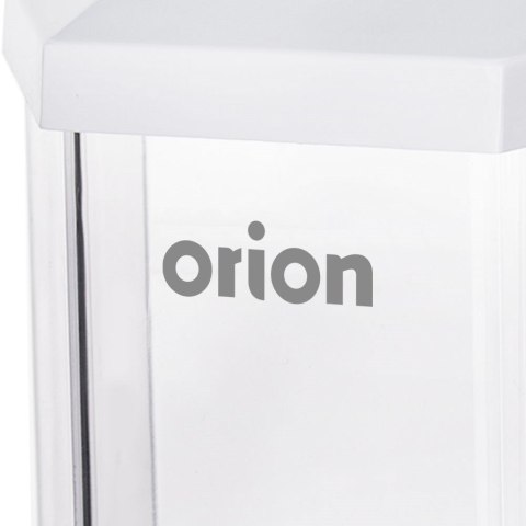 Grupa Orion Sp. z o.o. Dozownik do Mydła Ścienny ORION 430 ml Przezroczysty z Montażem do Łazienki