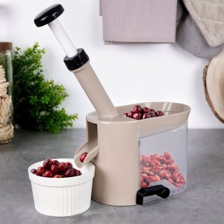 VLACHOS BROS S.A IMPORTS (NAVA),Valantis Vlachos Drylownica do wiśni czereśni oliwek z pojemnikiem i przyssawka MISTY | 20x10x22 cm