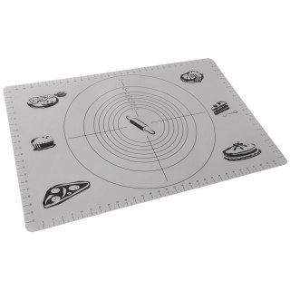 Grupa Orion Sp. z o.o. Stolnica Duża z Tworzywa do Wyrabiania Ciasta z Miarką 65 x 45 cm VILDE