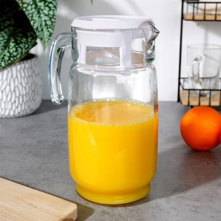 Grupa Orion Sp. z o.o. Dzbanek do Serwowania Nalewania Napojów Soków Szklany z Pokrywką VILDE 2 l