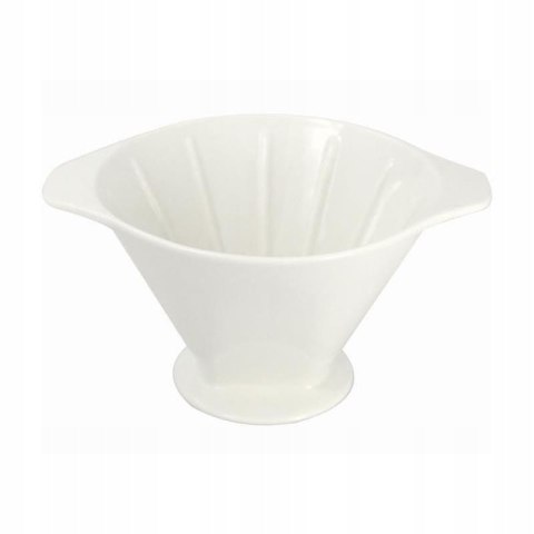 FILTR DO KAWY LEJEK PORCELANOWY BIAŁY DRIPPER