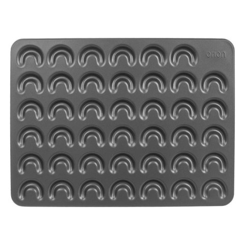 Grupa Orion Sp. z o.o. Forma do Ciastek ORION Rogaliki 42 x 32 cm Stal Nieprzywierająca na 41 szt.