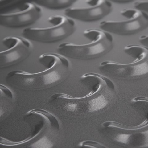 Grupa Orion Sp. z o.o. Forma do Ciastek ORION Rogaliki 42 x 32 cm Stal Nieprzywierająca na 41 szt.