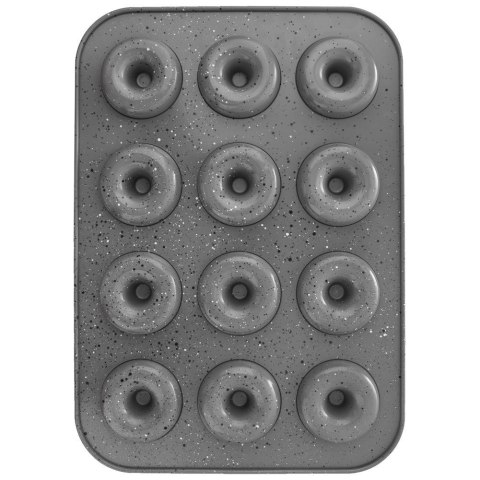 Grupa Orion Sp. z o.o. Forma Foremka do Pieczenia Pączków 12 Otworów Stalowa ORION 40x28,5x3 cm