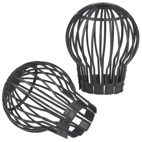 Grupa Orion Sp. z o.o. Filtr do Rynny KINZO 11 x 14,5 cm Czarny Plastik Wytrzymały 2 szt.