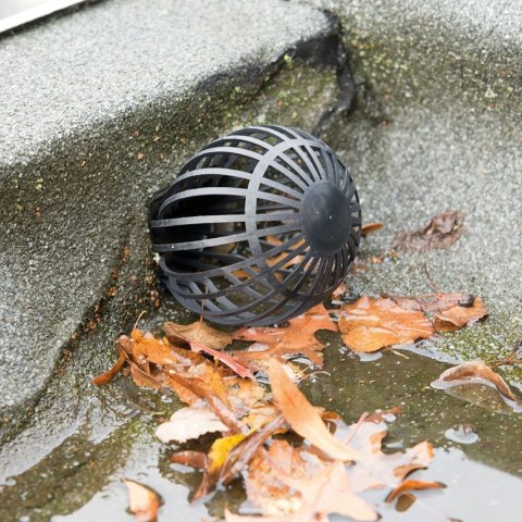 Grupa Orion Sp. z o.o. Filtr do Rynny KINZO 11 x 14,5 cm Czarny Plastik Wytrzymały 2 szt.