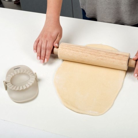 VLACHOS BROS S.A IMPORTS (NAVA),Valantis Vlachos Forma do Pierogów NAVA MISTY Pierogownica 8 cm Tworzywo Beżowa do Zmywarki