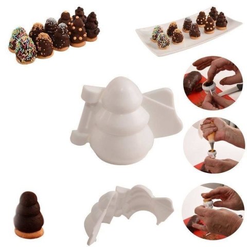 Grupa Orion Sp. z o.o. Foremka do Ciastek Ule ORION Plastikowa 3,5 cm Łatwe Wyciąganie do Zmywarki