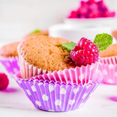 Grupa Orion Sp. z o.o. Papilotki Papierowe do Muffinek 80 szt 6 cm ORION Wytrzymałe do +220°C