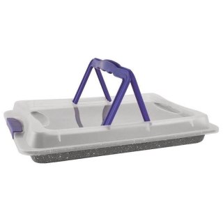 Grupa Orion Sp. z o.o. Forma do Pieczenia ORION GRANDE Granitowa z Pokrywką 43 x 29 x 7 cm