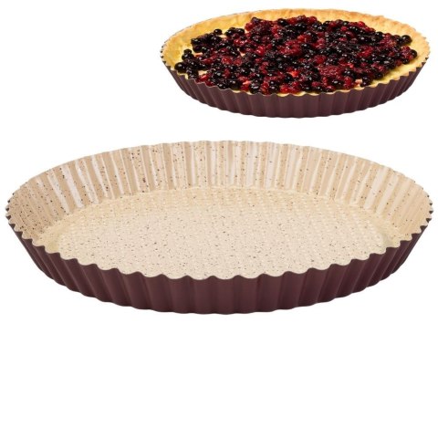 Forma do pieczenia tarty pizzy foremka na tartę granitowa TERRESTRIAL 28 cm