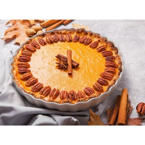 Grupa Orion Sp. z o.o. Forma do Pieczenia Tarty na Tartę Ceramiczna do Zapiekania VILDE 26,5 cm