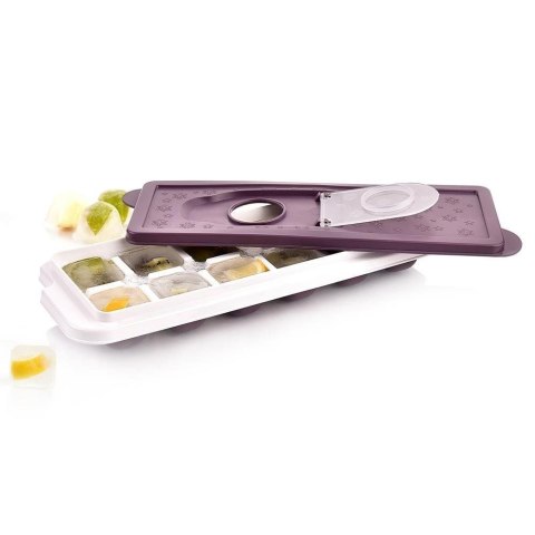 Grupa Orion Sp. z o.o. Forma do Kostek Lodu ORION z Pokrywką Silikonowe Dno 12 szt.