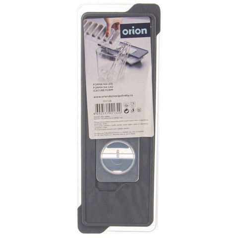 Grupa Orion Sp. z o.o. Forma do Kostek Lodu ORION z Pokrywką Podłużne Silikonowe Dno 9 szt.