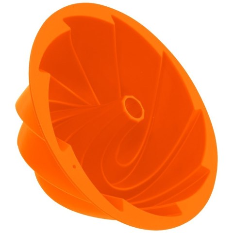 Grupa Orion Sp. z o.o. Forma do Pieczenia Babki z Kominem Kwiat Silikonowa Solidna ORION 23,5 cm