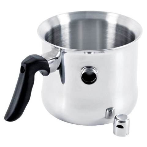 Grupa Orion Sp. z o.o. Garnek do Mleka ORION Stal 1,5 L Płaszcz Wodny Gwizdek Indukcja Zmywarka