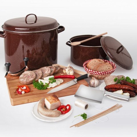 Garnek emaliowany gastronomiczny duży 36 cm 15 l