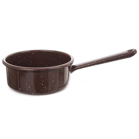 Grupa Orion Sp. z o.o. Rondel Emaliowany BROWN Nakrapiany 14 cm 900 ml Indukcja ORION