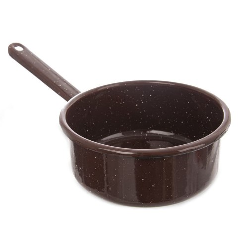 Grupa Orion Sp. z o.o. Rondel Emaliowany BROWN Nakrapiany 14 cm 900 ml Indukcja ORION