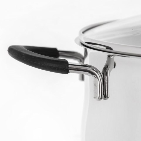 Grupa Orion Sp. z o.o. Garnek stalowy ze szklaną pokrywką DALIE 16 cm, 1,8 l