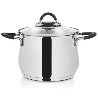 Grupa Orion Sp. z o.o. Garnek Stalowy 3,5 L ORION DALIE Wysoki 18 cm Indukcja Piekarnik