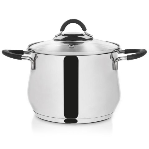 Grupa Orion Sp. z o.o. Garnek Stalowy 3,5 L ORION DALIE Wysoki 18 cm Indukcja Piekarnik