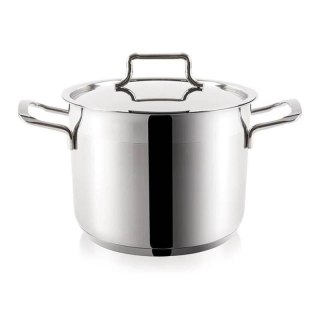 Grupa Orion Sp. z o.o. Garnek Stalowy z Pokrywką ORION 22 cm 6,5 L