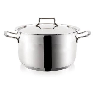 Grupa Orion Sp. z o.o. Garnek stalowy z pokrywką ANETT 22 cm, 4,3 l